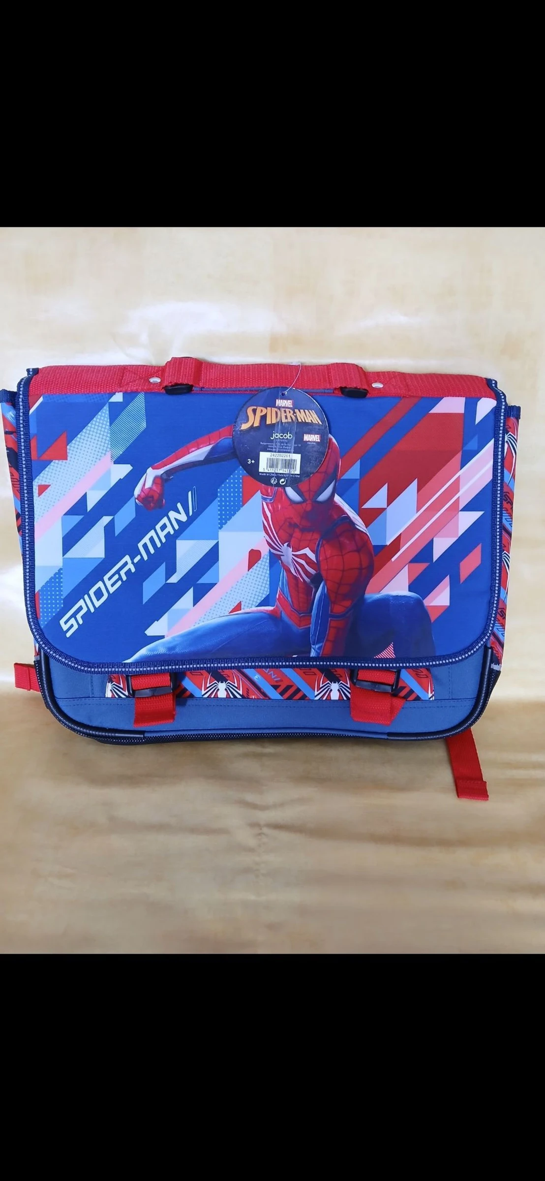 Cartable spiderman marvel garçon 31.5/41/15 cm